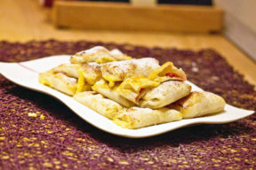 Blätterteig mit Mascarpone Himbeer Creme