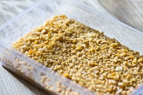 die zerbröselten Cornflakes
