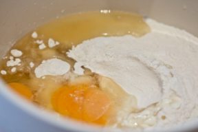 Fertig zum Vermischen