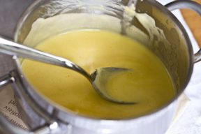 Die fertige Sauce