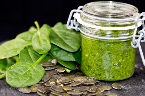 Spinat Pesto