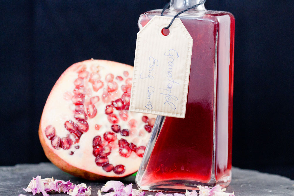 Granatapfel Essig