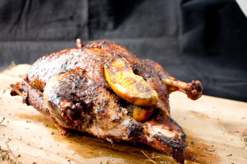 Ente vom Grill
